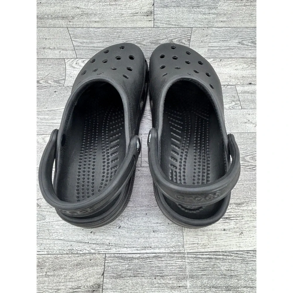 Crocs Classic‎ Clogs Black Mens 10-11 Womens 12-14 XL Slip On Comfort Shoes